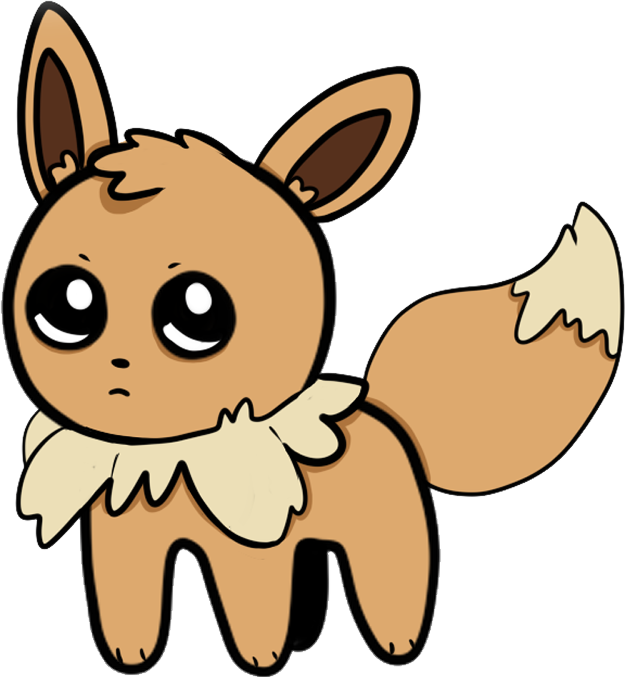 TBH Creature- Eevee by AquaPiratePup on DeviantArt