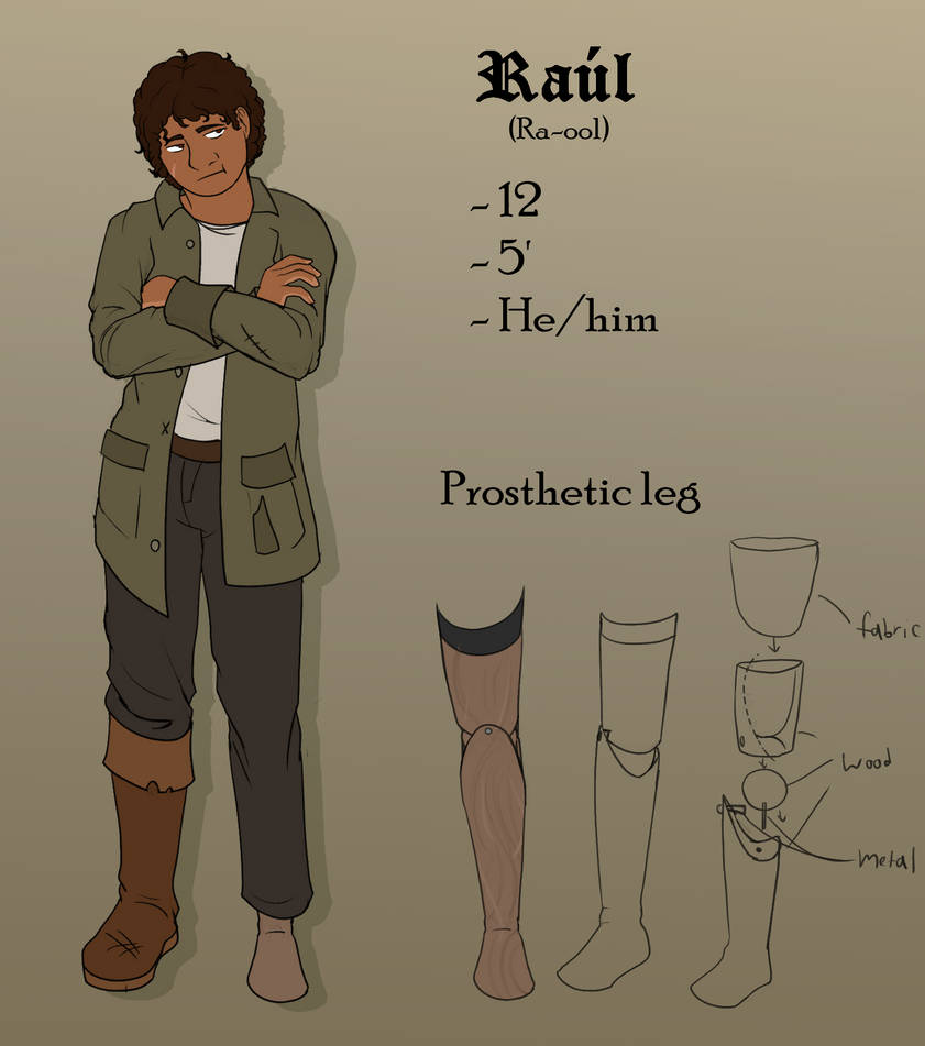 Custom Raul's Raul ref by StarrySwirly on DeviantArt