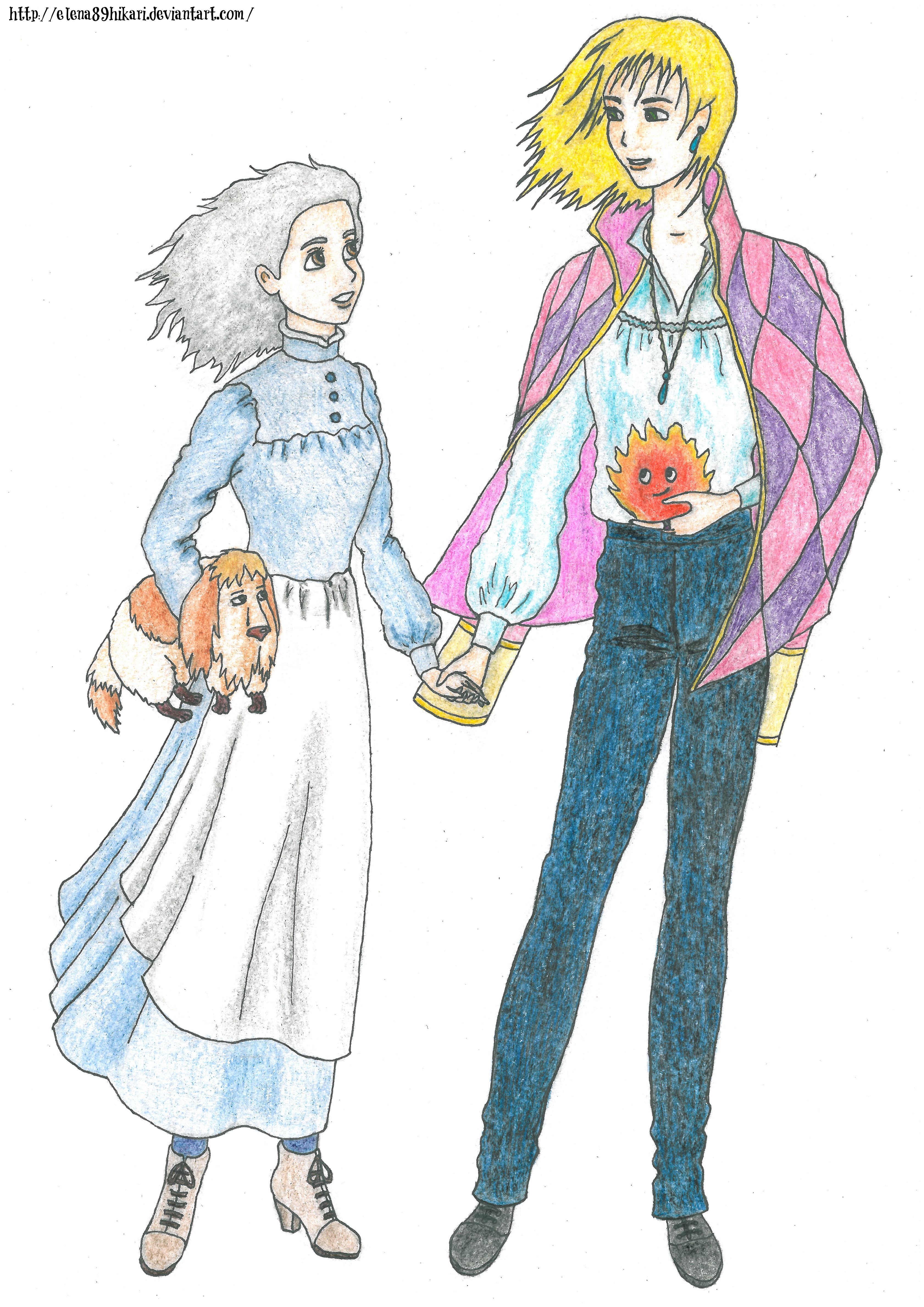 Howl and Sophie - Howl's moving castle