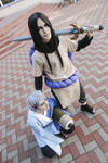 Orochimaru and Mitsuki cosplay by Elena89Hikari