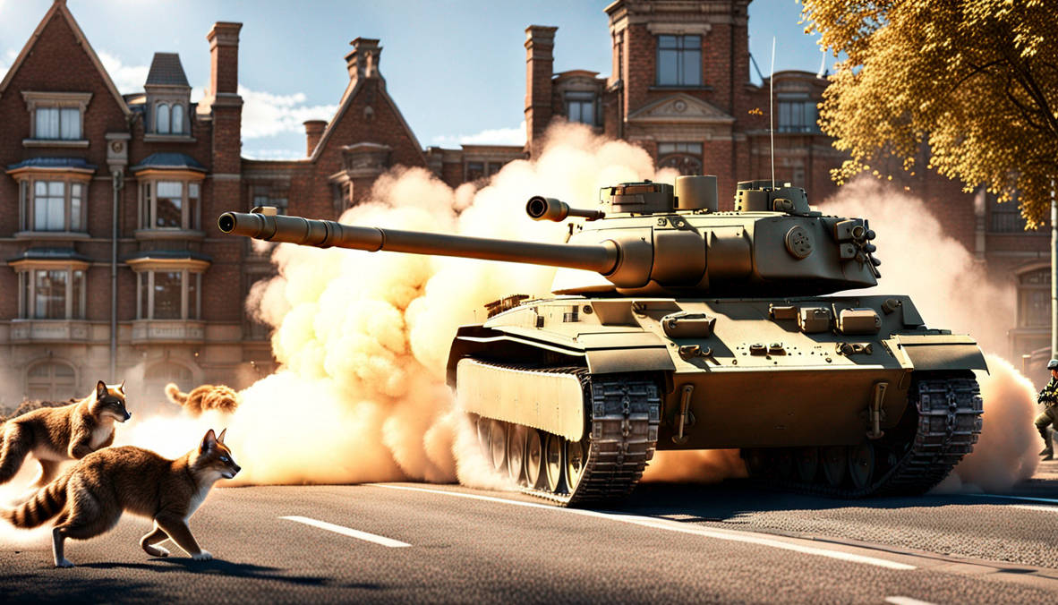 Tanks Attacking Furries