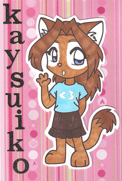 Kay Scrapbook Badge