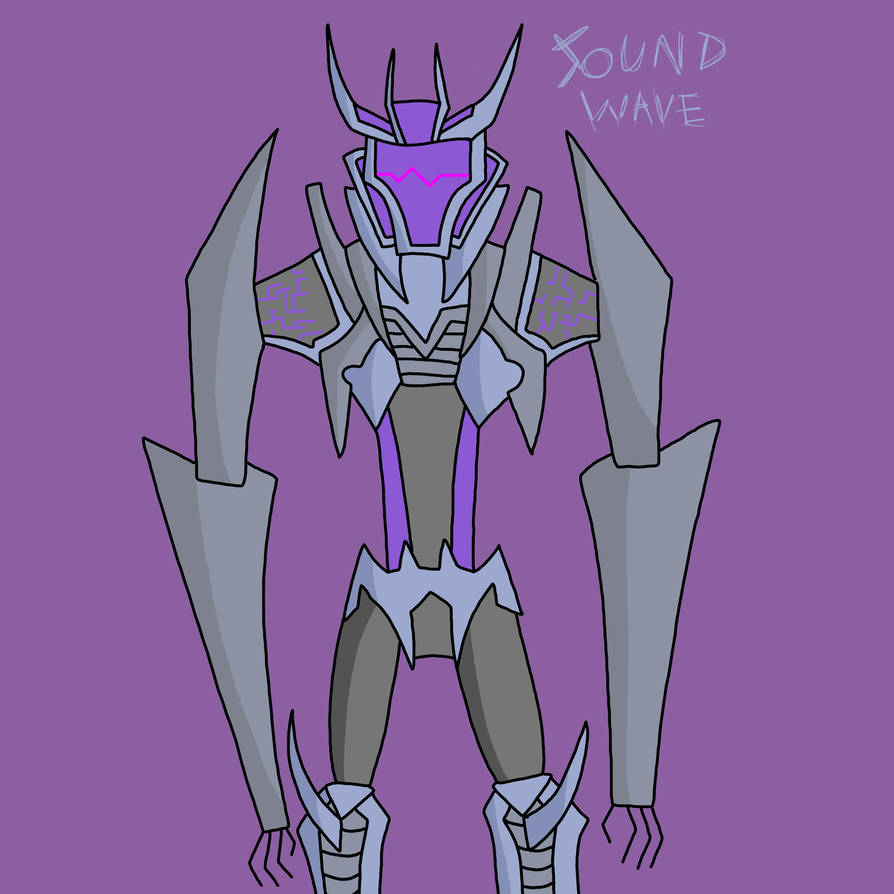 Soundwave Doodle by leechens on DeviantArt