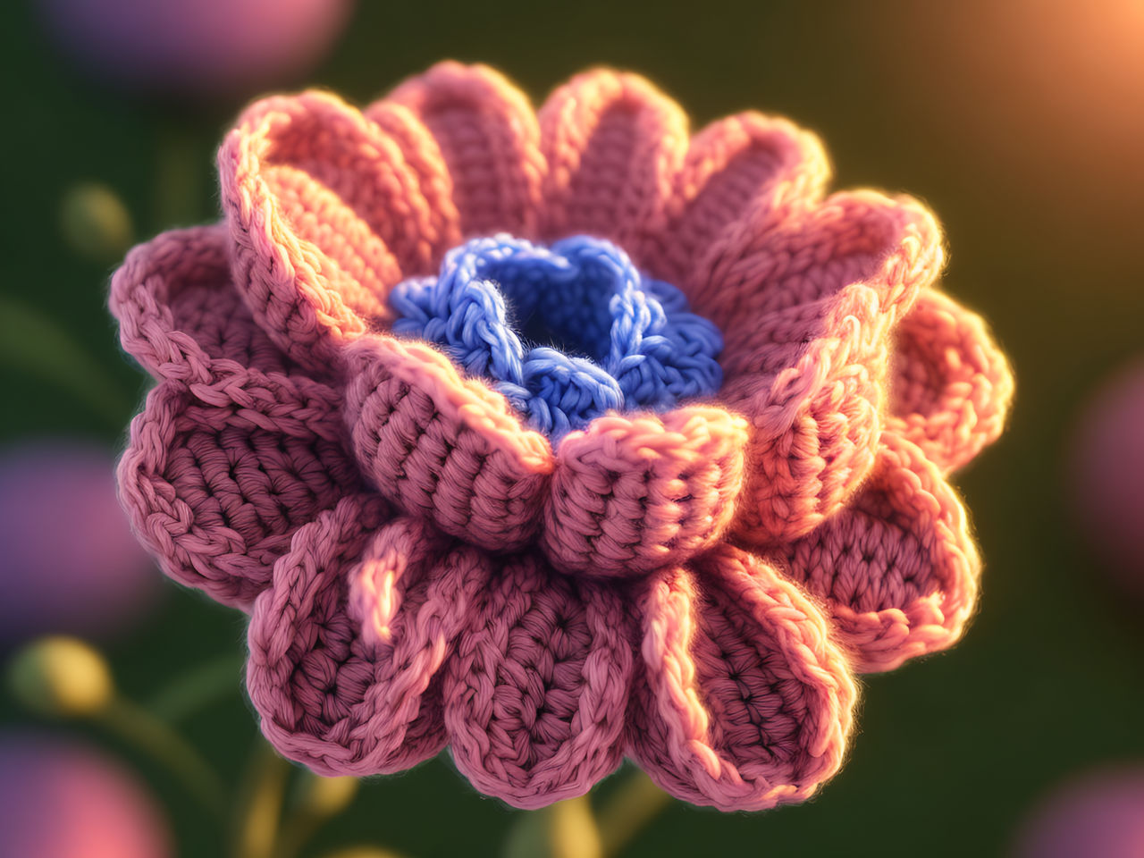 crochet flower 01 by skullkidAIart on DeviantArt