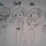 TADC OC: Ryon, Candy, Ida and Solar