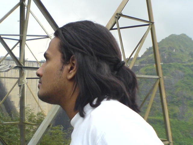 Me with long hair