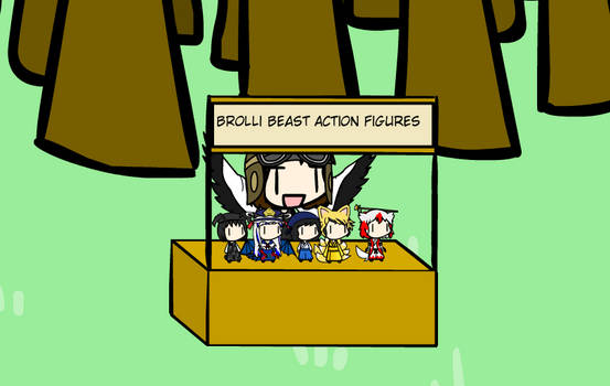 Brolli Beast Action Figures!