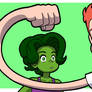 She-Hulk and Jimmy Olsen