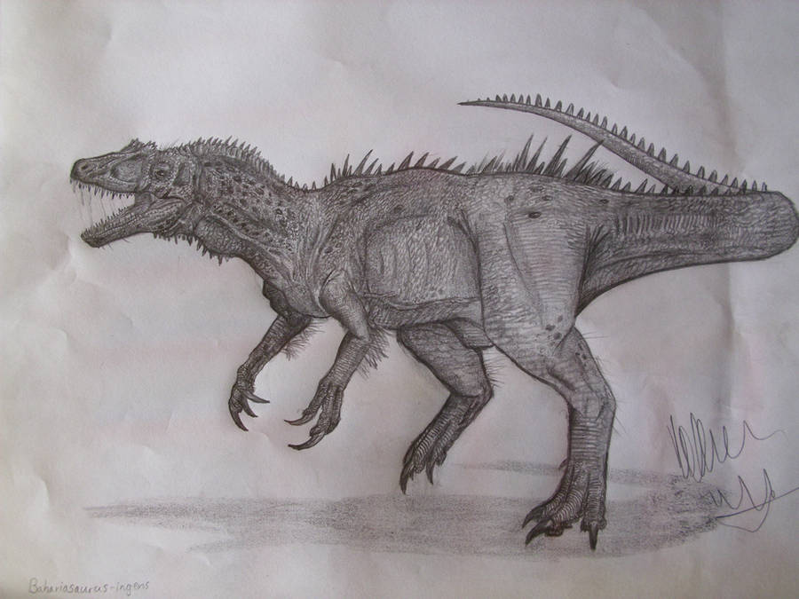 Bahariasaurus ingens by Teratophoneus