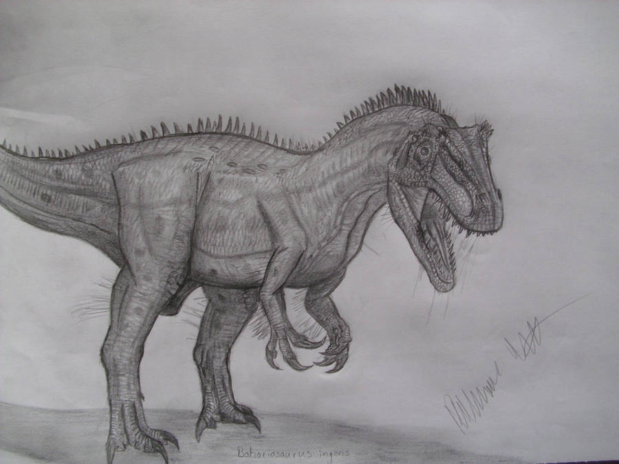 Bahariasaurus ingens by Teratophoneus