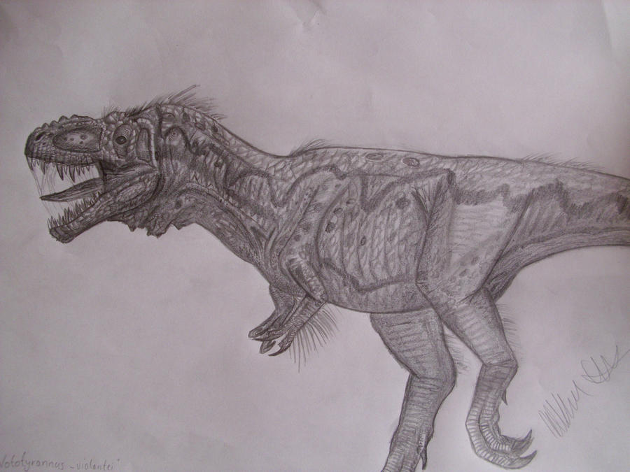 'Nototyrannus violantei' by Teratophoneus
