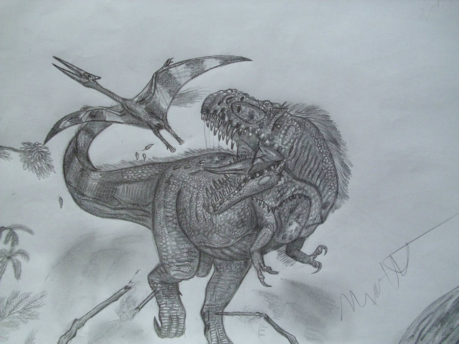 Zhuchengtyrannus magnus by Teratophoneus