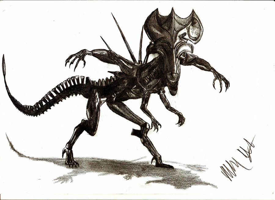 Alien Queen by Teratophoneus on DeviantArt