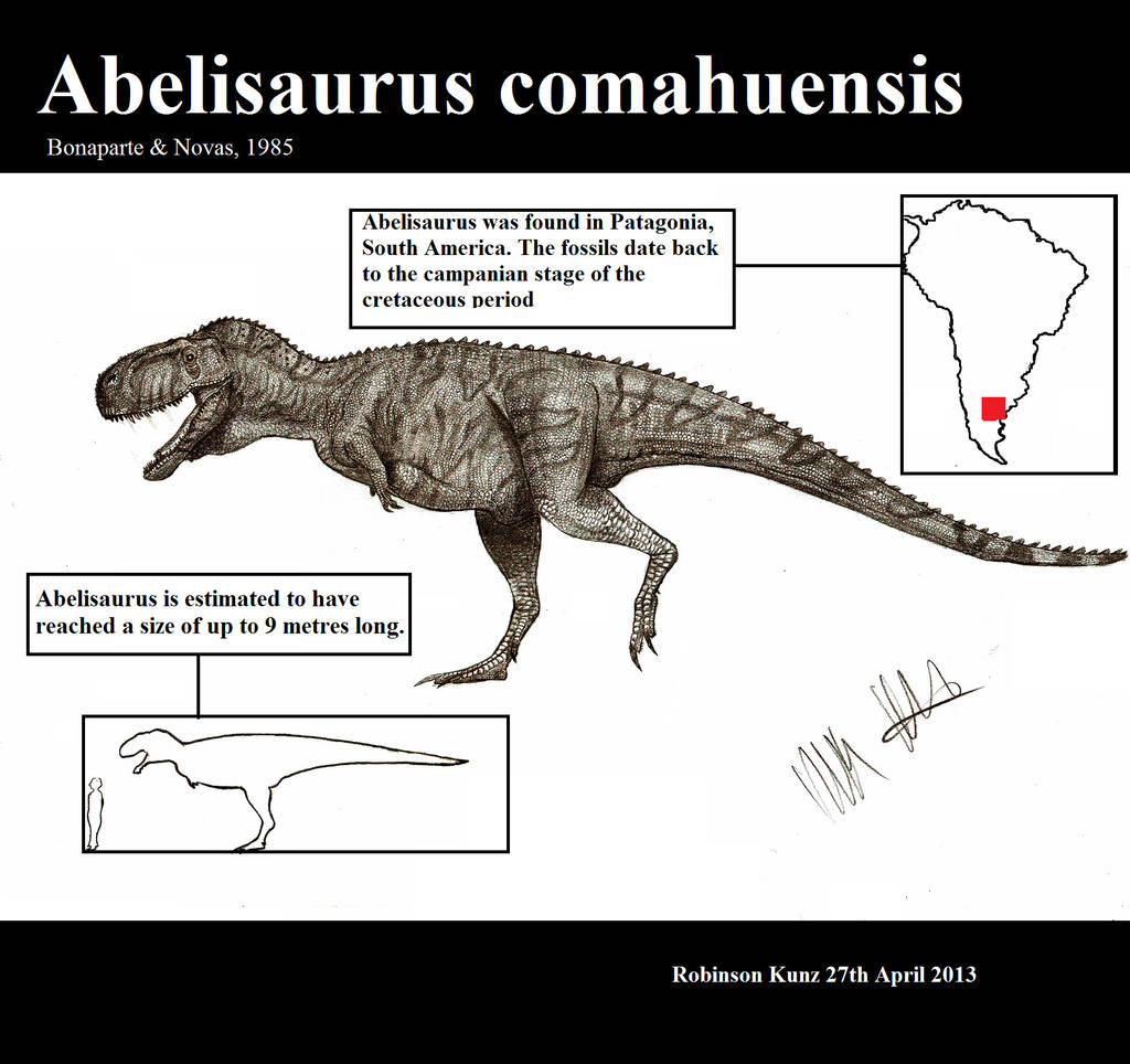 Abelisaurus comahuensis by Teratophoneus