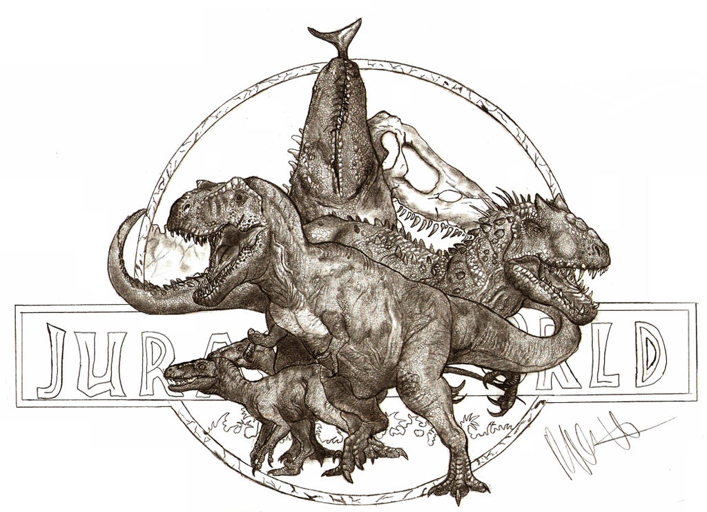 Jurassic World By Teratophoneus On Deviantart Jurassic World By Teratophoneus On Deviantart
