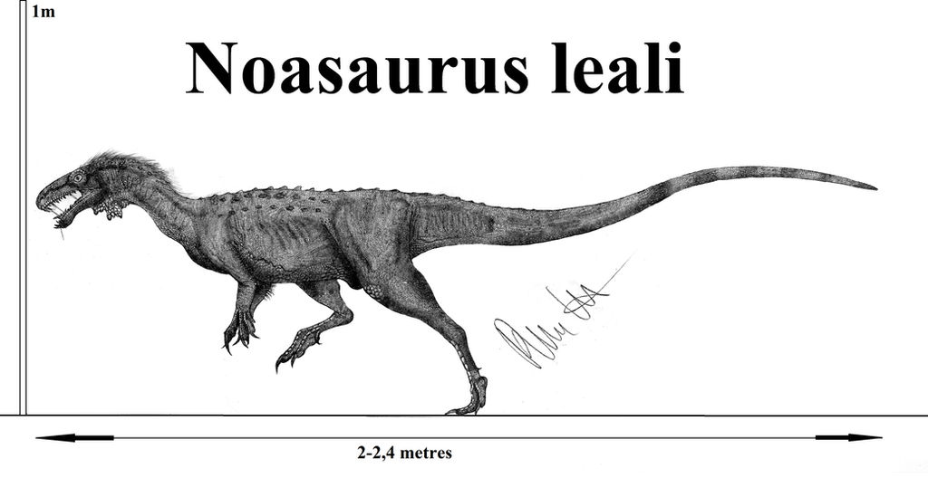 Noasaurus leali by Teratophoneus