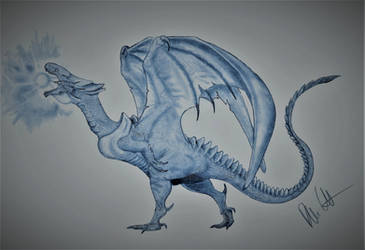 Blue Eyes White dragon