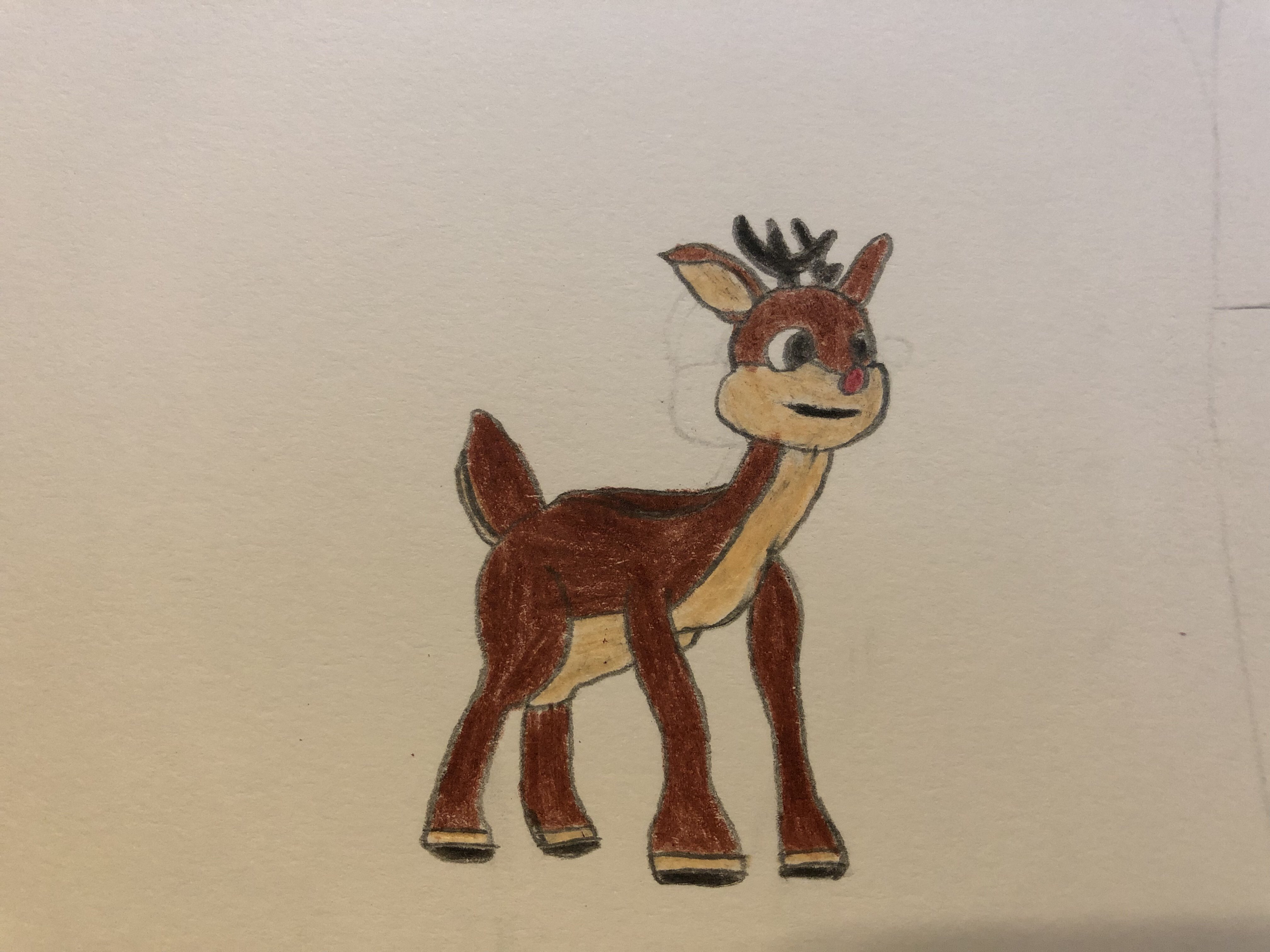 1976 Rudolph drawing by TraindeerProductions on DeviantArt