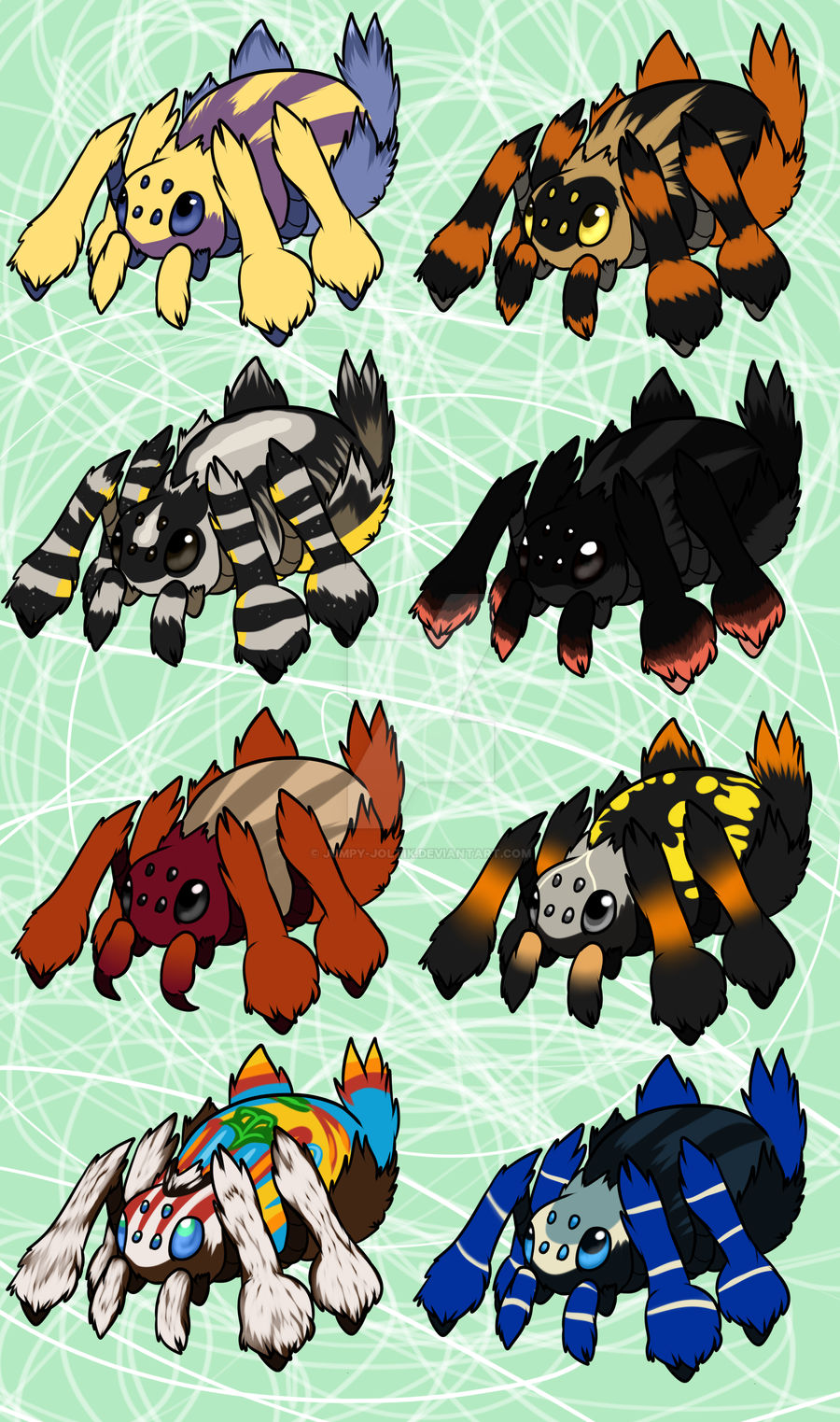 Jumpy Pokemon Pokemon variations: Galvantula by Jumpy-Joltik on DeviantArt