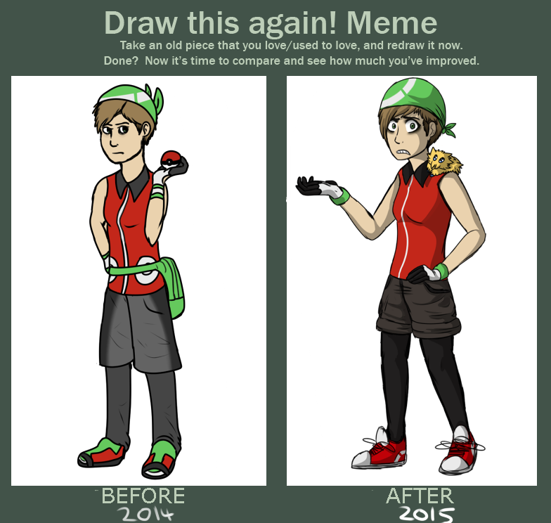 Nuzlocke Chara Improvement Meme