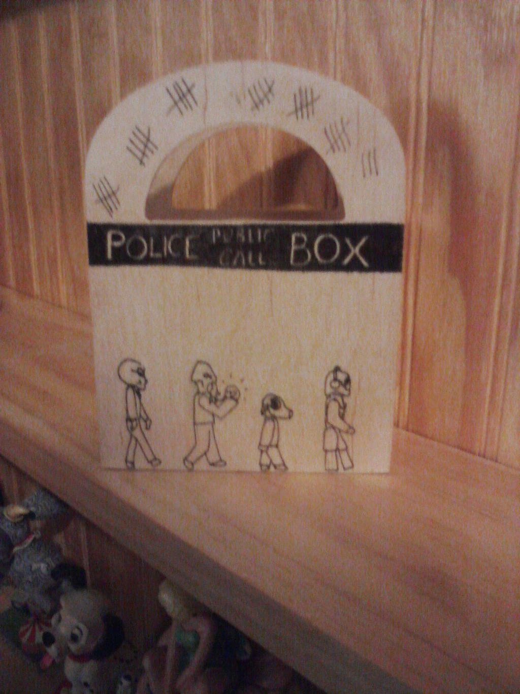 Doctor Who Wood Box - Side 3