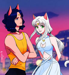 Luna and Artemis gb