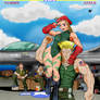 Guile and Cammy Colored