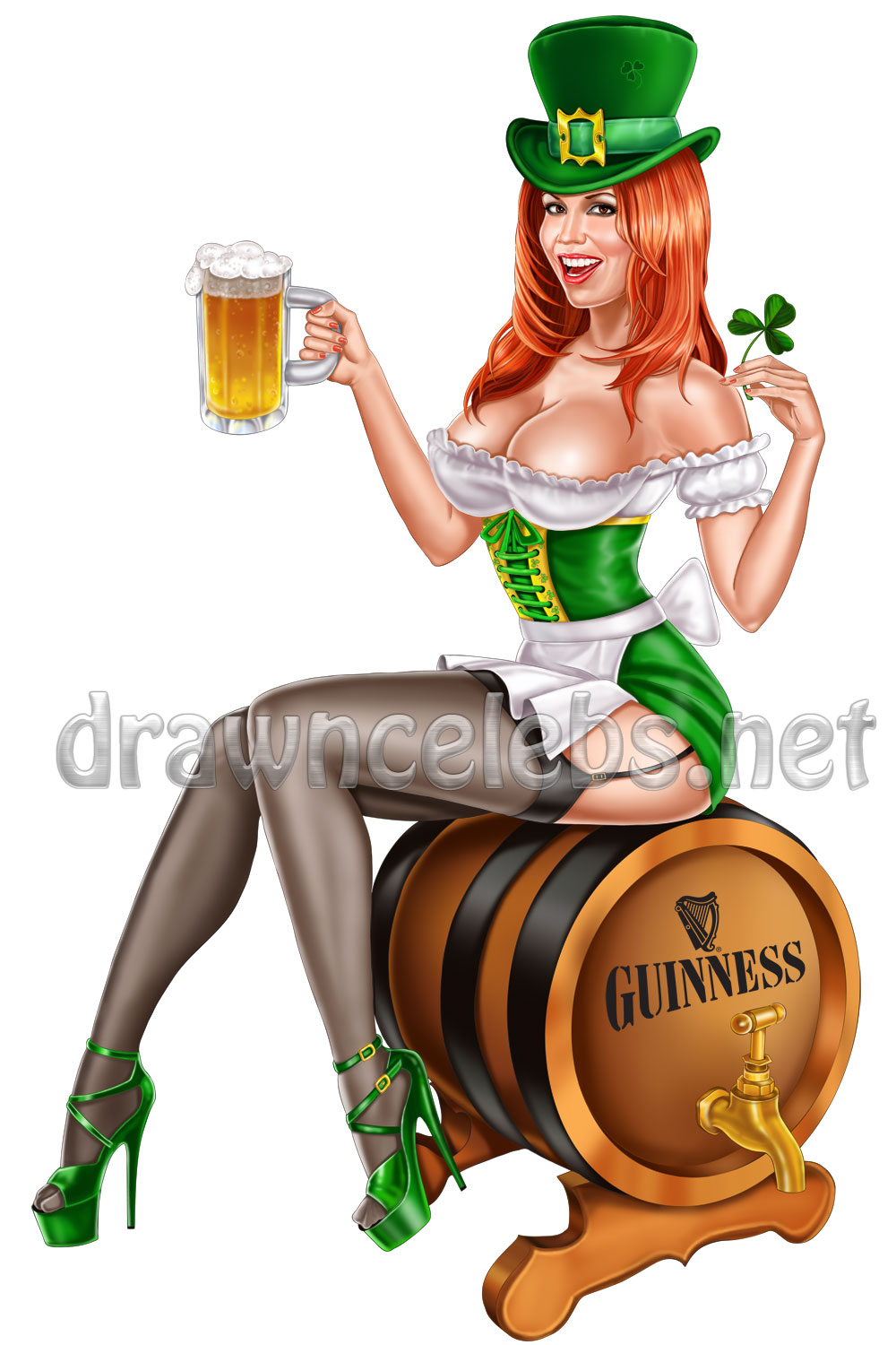 Bianca Beauchamp as Irish girl