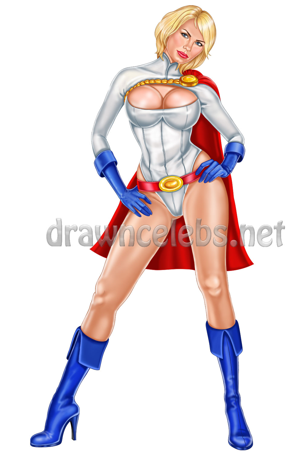 Elisha Cuthbert as Powergirl