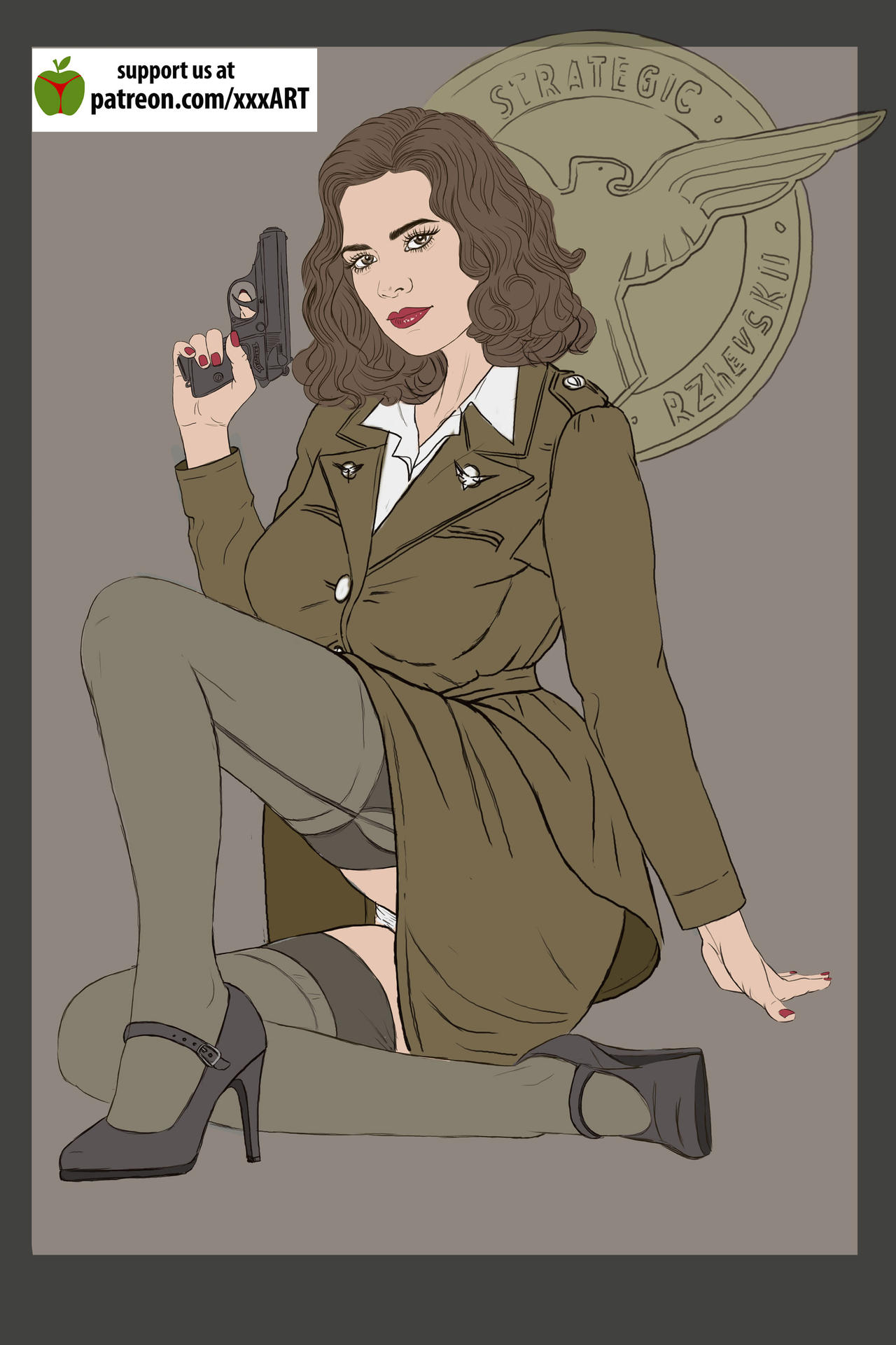 Peggy Carter Sketch