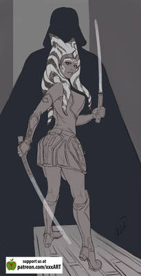 Ahsoka Tano SW sketch