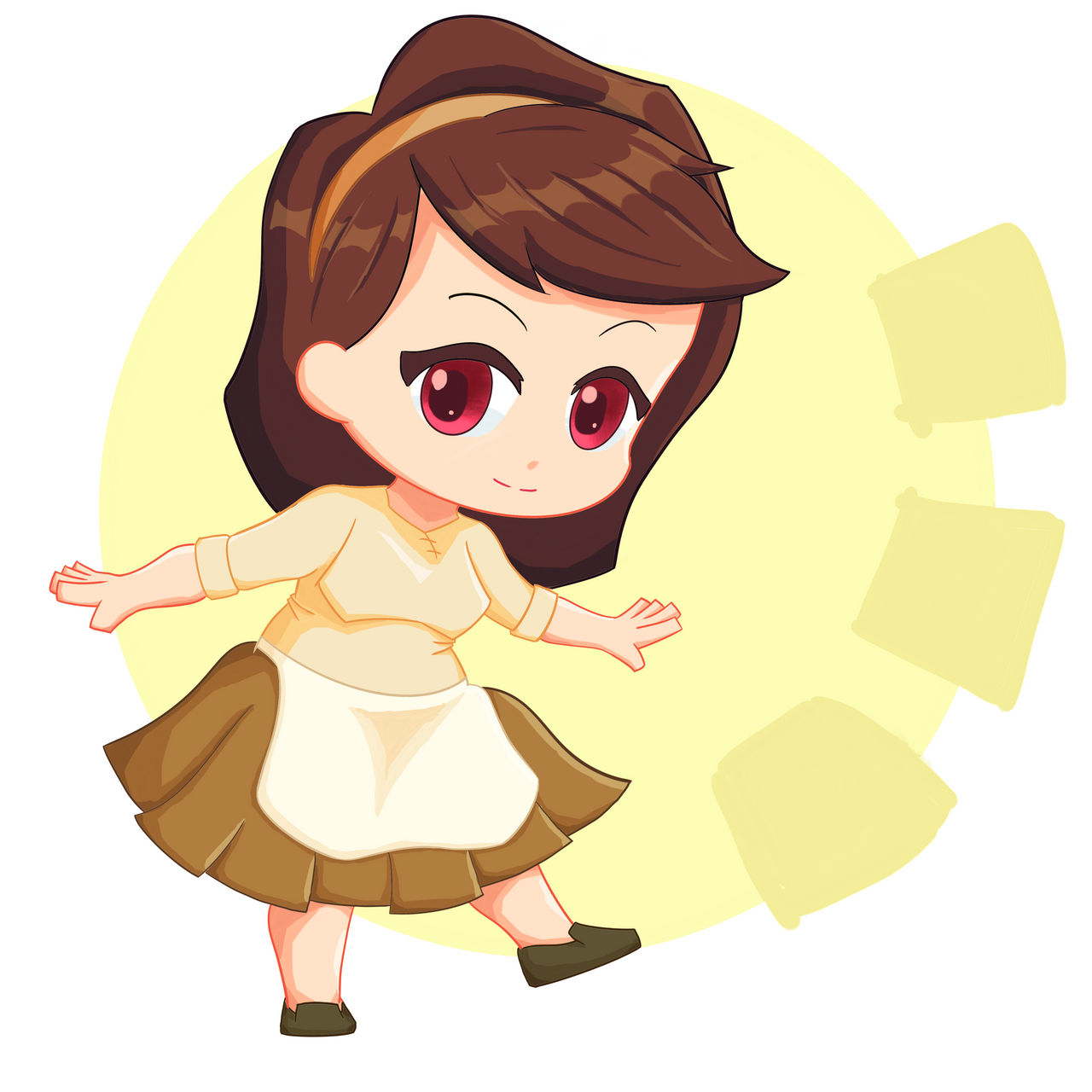 Female Human Peasant by Bsyong on DeviantArt