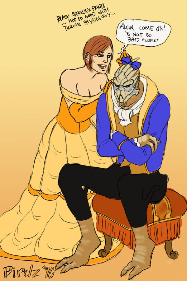 Turian Shepard Shepard and the Turian by Birdz on DeviantArt
