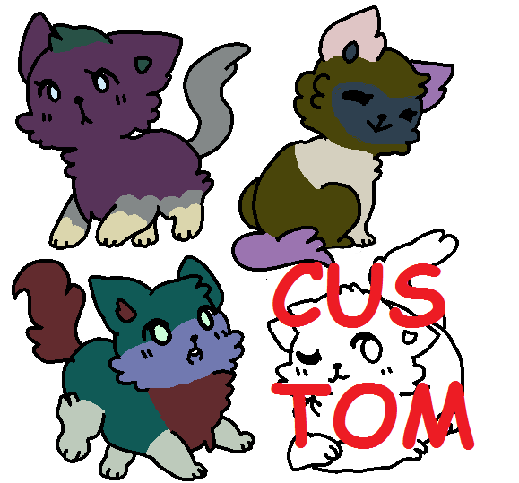 Random Pallet Cat Adoptables (3/4 OPEN)