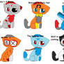 Song Based Cat Adoptables 10 points each