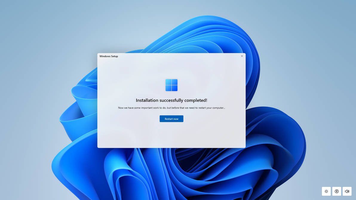 Installation Finished Computer Screen Installation Finished Screen - Light Theme by Tomasek12341 on DeviantArt