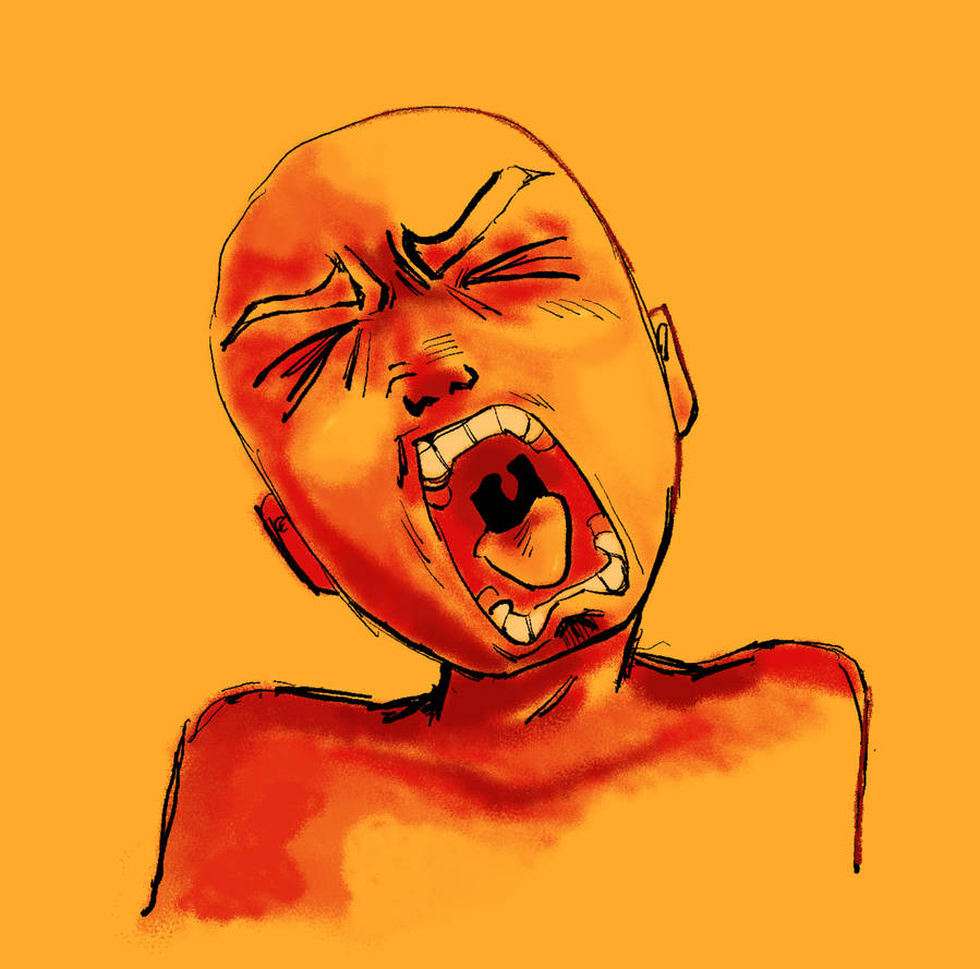 Scream Avatar Rigged scream rendered by Confectional00 on DeviantArt
