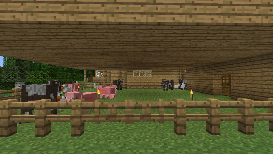 Minecraft animal farm part 1 out of 3 by goatking12 on DeviantArt Minecraft animal farm part 1 out of 3 by goatking12 on DeviantArt