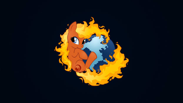 'Firefox' - Wallpaper
