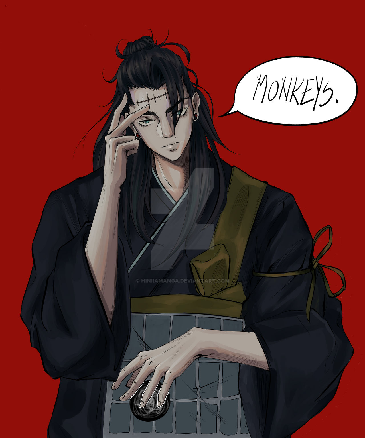 Geto by HiniiaManga on DeviantArt