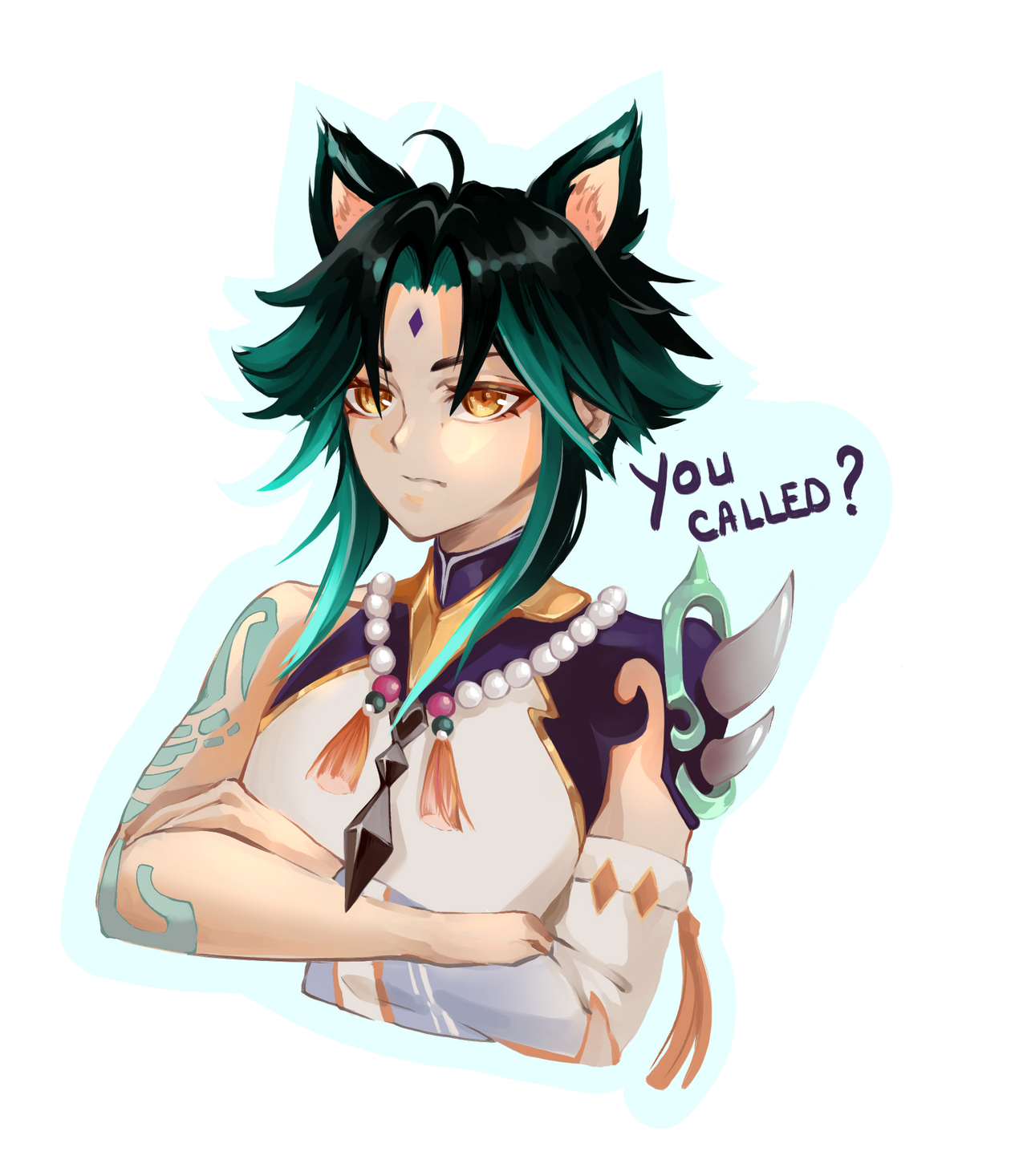 Gaoxiaode Sticker Chibi Xiao sticker by HiniiaManga on DeviantArt