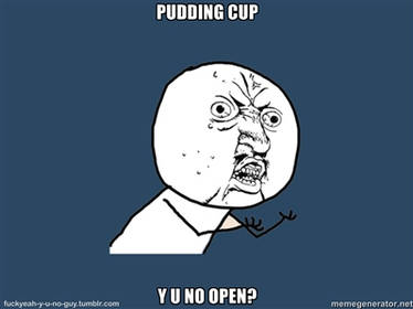 pudding y u no