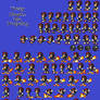 Young Shadow The Hedgehog Sprite Sheet