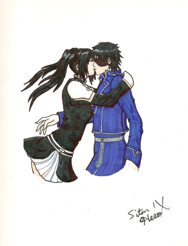 Roy Mustang and Lenalee