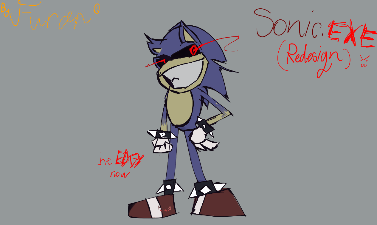 FNF sonic.exe 1.0 remake by GardePickle on DeviantArt