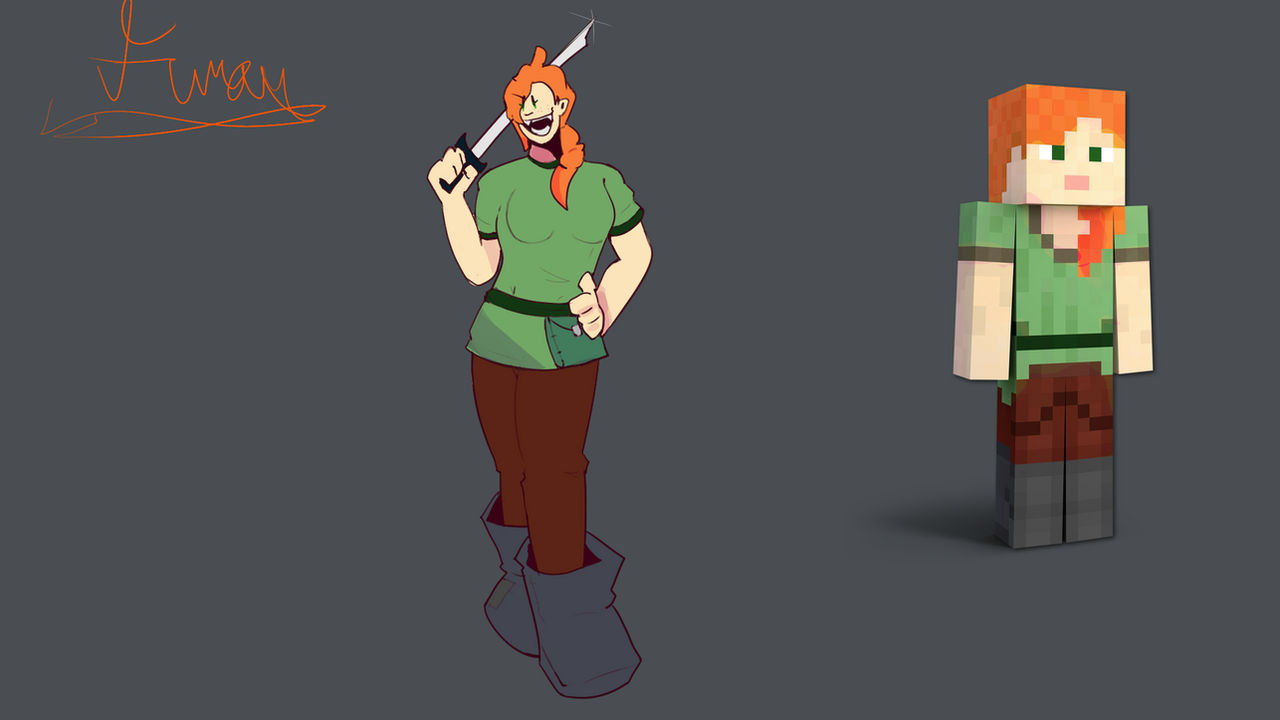 Minecraft Alex Transformation minecraft alex by Sete6364 on DeviantArt