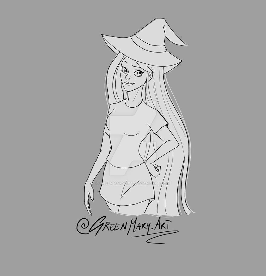 Rapunzel Witch OC Ashley Request By GreenMaryart On DeviantArt rapunzel-witch-oc-ashley-request-by-greenmaryart-on-deviantart