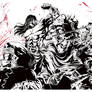 Conan and Death Dealer by Jimbo Salgado Inked by G
