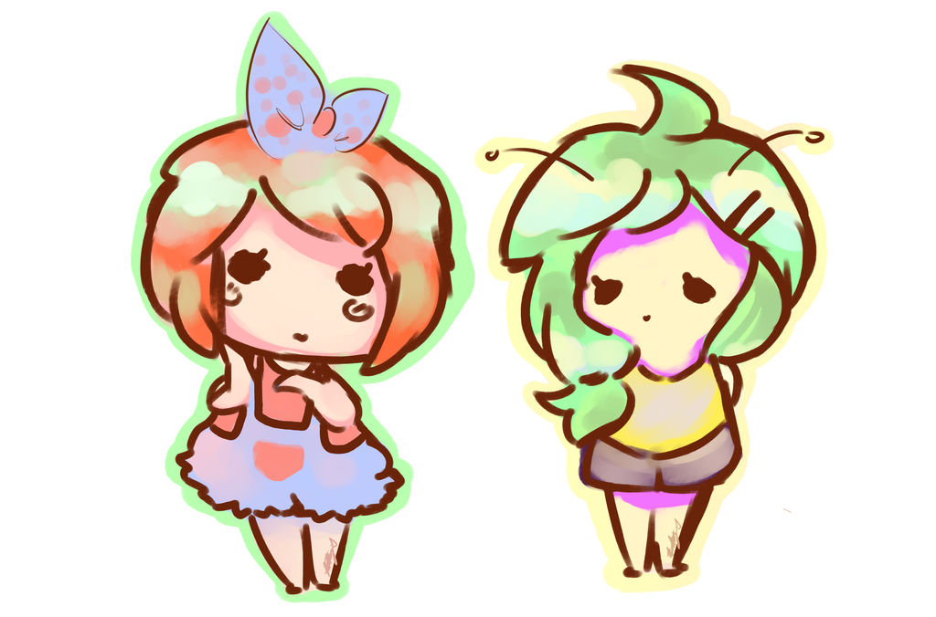 Spring babes- Chibi by Scarletteclaw on DeviantArt