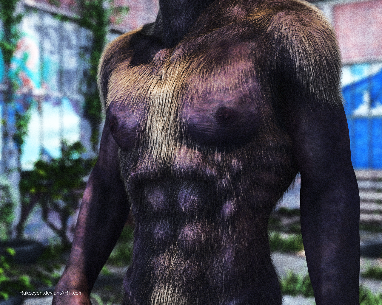 Furred Torso